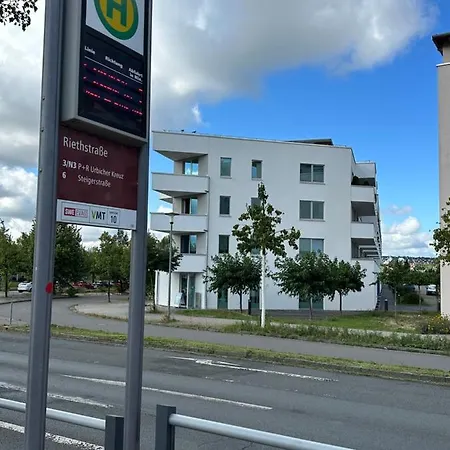 Apartamento Bohnapartments - Nordkap-suiten - Gratis Parkplatz - Moderner Neubau - Erdgeschoss - Fussbodenheizung Erfurt