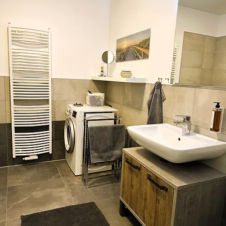 Bohnapartments - Nordkap-suiten - Gratis Parkplatz - Moderner Neubau - Erdgeschoss - Fussbodenheizung Apartment