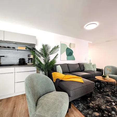 Bohnapartments - Nordkap-suiten - Kostenpfl Parkplatz - Moderner Neubau - Erdgeschoss - Fussbodenheizung * Ερφούρτη
