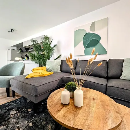 Bohnapartments - Nordkap-suiten - Gratis Parkplatz - Moderner Neubau - Erdgeschoss - Fussbodenheizung