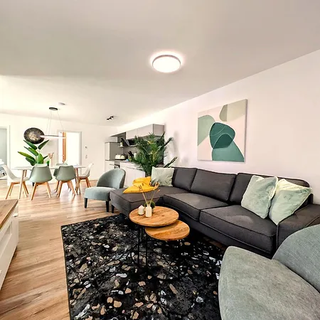 Apartment Bohnapartments - Nordkap-suiten - Gratis Parkplatz - Moderner Neubau - Erdgeschoss - Fussbodenheizung