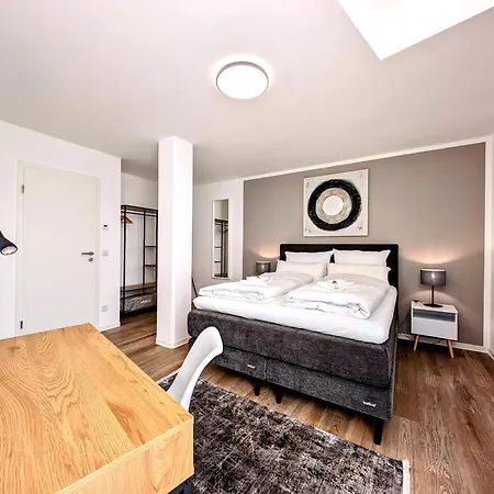 Bohnapartments - Nordkap-suiten - Kostenpfl Parkplatz - Moderner Neubau - Erdgeschoss - Fussbodenheizung Διαμέρισμα Ερφούρτη