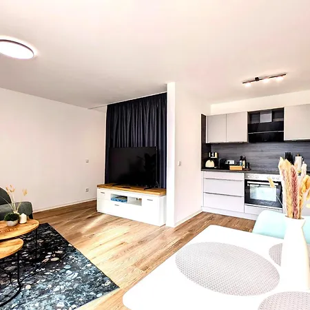 Bohnapartments - Nordkap-suiten - Kostenpfl Parkplatz - Moderner Neubau - Erdgeschoss - Fussbodenheizung
