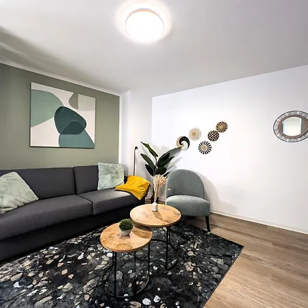 Bohnapartments - Nordkap-suiten - Kostenpfl Parkplatz - Moderner Neubau - Erdgeschoss - Fussbodenheizung * Ερφούρτη