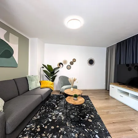 Bohnapartments - Nordkap-suiten - Gratis Parkplatz - Moderner Neubau - Erdgeschoss - Fussbodenheizung