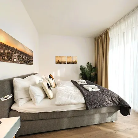 Bohnapartments - Nordkap-suiten - Kostenpfl Parkplatz - Moderner Neubau - Erdgeschoss - Fussbodenheizung Ερφούρτη