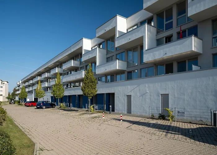 شقة Bohnapartments - Nordkap-suiten - Gratis Parkplatz - Moderner Neubau - Erdgeschoss - Fussbodenheizung *