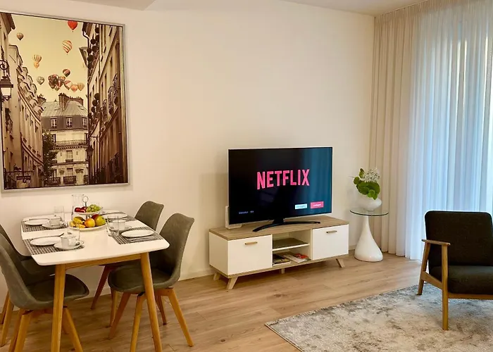 Bohnapartments - Nordkap-suiten - Gratis Parkplatz - Moderner Neubau - Erdgeschoss - Fussbodenheizung