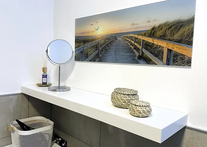 Apartmán Bohnapartments - Nordkap-suiten - Gratis Parkplatz - Moderner Neubau - Erdgeschoss - Fussbodenheizung