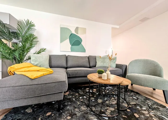 Bohnapartments - Nordkap-suiten - Gratis Parkplatz - Moderner Neubau - Erdgeschoss - Fussbodenheizung *