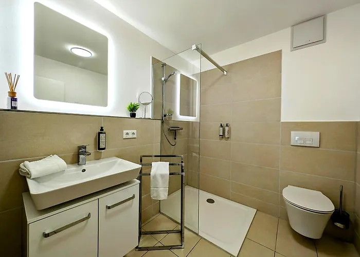 Bohnapartments - Nordkap-suiten - Gratis Parkplatz - Moderner Neubau - Erdgeschoss - Fussbodenheizung Erfurt