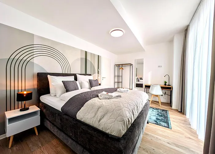 Apartamento Bohnapartments - Nordkap-suiten - Gratis Parkplatz - Moderner Neubau - Erdgeschoss - Fussbodenheizung *