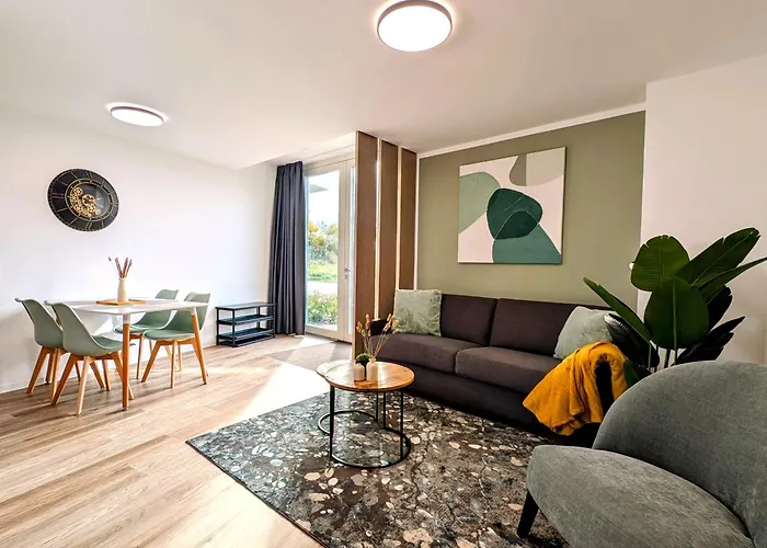 Bohnapartments - Nordkap-suiten - Gratis Parkplatz - Moderner Neubau - Erdgeschoss - Fussbodenheizung Apartamento Érfurt