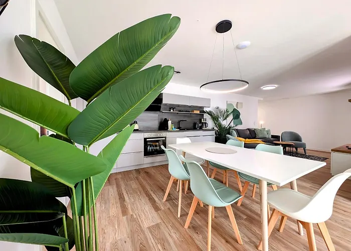 Bohnapartments - Nordkap-suiten - Gratis Parkplatz - Moderner Neubau - Erdgeschoss - Fussbodenheizung *