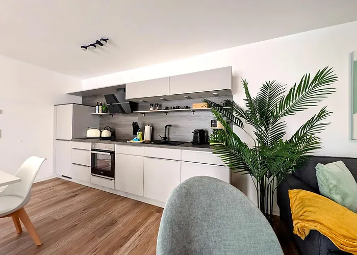 Bohnapartments - Nordkap-suiten - Gratis Parkplatz - Moderner Neubau - Erdgeschoss - Fussbodenheizung Érfurt