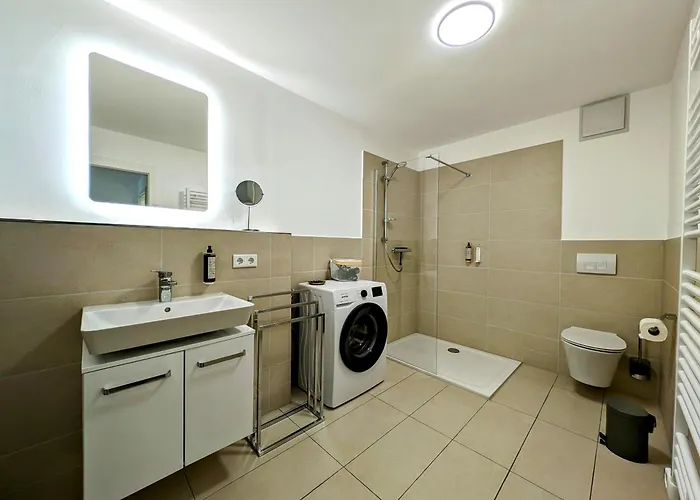 Bohnapartments - Nordkap-suiten - Gratis Parkplatz - Moderner Neubau - Erdgeschoss - Fussbodenheizung Erfurt