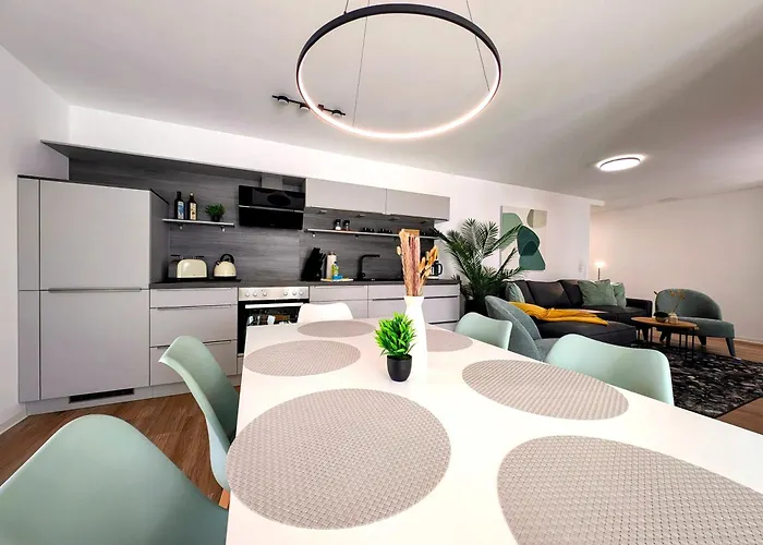 Bohnapartments - Nordkap-suiten - Gratis Parkplatz - Moderner Neubau - Erdgeschoss - Fussbodenheizung * Érfurt