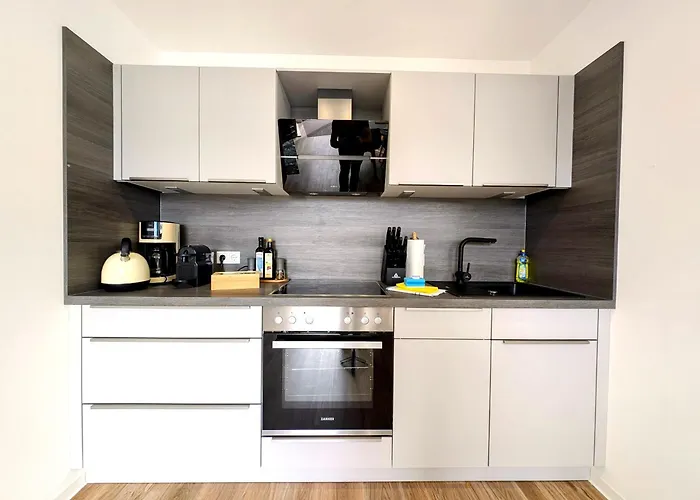 Bohnapartments - Nordkap-suiten - Gratis Parkplatz - Moderner Neubau - Erdgeschoss - Fussbodenheizung Erfurt