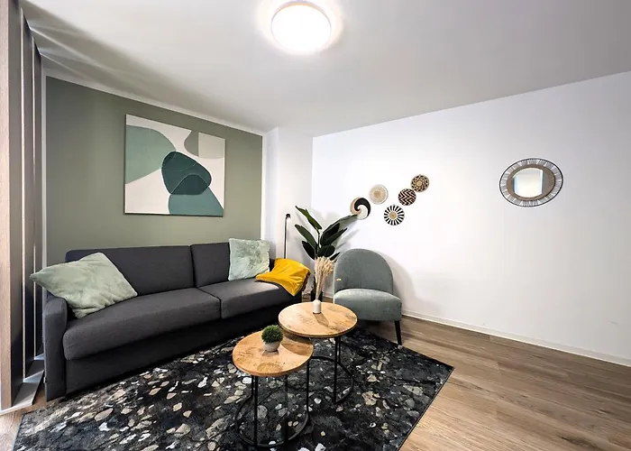 Bohnapartments - Nordkap-suiten - Gratis Parkplatz - Moderner Neubau - Erdgeschoss - Fussbodenheizung * Érfurt