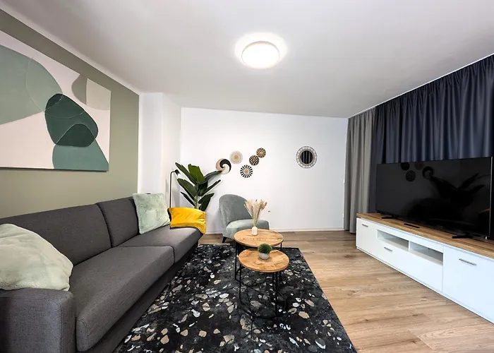 Bohnapartments - Nordkap-suiten - Gratis Parkplatz - Moderner Neubau - Erdgeschoss - Fussbodenheizung
