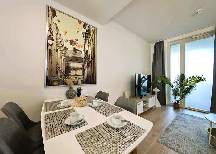 Bohnapartments - Nordkap-suiten - Gratis Parkplatz - Moderner Neubau - Erdgeschoss - Fussbodenheizung Apartamento