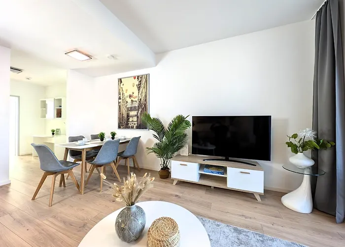 Apartamento Bohnapartments - Nordkap-suiten - Gratis Parkplatz - Moderner Neubau - Erdgeschoss - Fussbodenheizung
