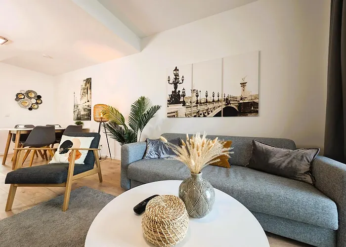 شقة Bohnapartments - Nordkap-suiten - Gratis Parkplatz - Moderner Neubau - Erdgeschoss - Fussbodenheizung إرفورت