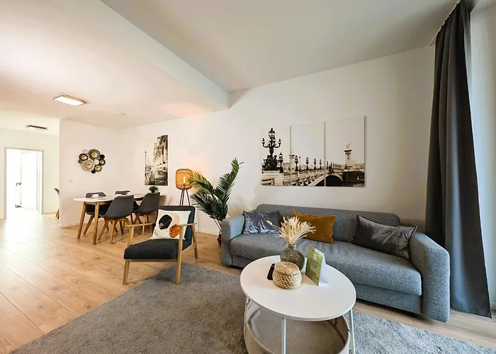 Bohnapartments - Nordkap-suiten - Gratis Parkplatz - Moderner Neubau - Erdgeschoss - Fussbodenheizung Apartmán