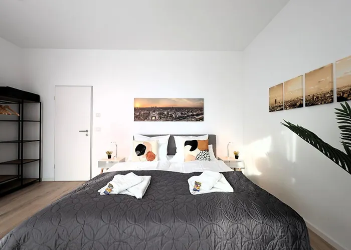 Bohnapartments - Nordkap-suiten - Gratis Parkplatz - Moderner Neubau - Erdgeschoss - Fussbodenheizung Apartmán *